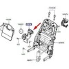 Land Rover Range Rover L322 Priekinių Sėdynių Ventiliatoriaus Variklis Originalus HHK500060