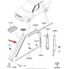 LAND ROVER RANGE ROVER L405 Dešinės A stulpelio apdailos juosta LR076494 Nauja originali