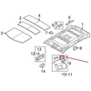Land Rover Saulės Skydelio Dešinysis Tvirtinimo Spaustukas Lr Range Rover L322 Originalus EGP000040NUG