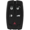 Madezz Automobilinis nuotolinio valdymo raktas, 5 mygtukai, PFC7953 lustas, 434 MHz, skirtas "Land Rover Freelander 2