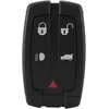 Madezz Automobilinis nuotolinio valdymo raktas, 5 mygtukai, PFC7953 lustas, 434 MHz, skirtas "Land Rover Freelander 2