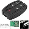 Madezz Automobilinis nuotolinio valdymo raktas, 5 mygtukai, PFC7953 lustas, 434 MHz, skirtas "Land Rover Freelander 2