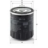 Mann Filter MANN kuro filtras WK716 Mercedes Benz W123 W126 240D 300CD 300D 300SD 300TD