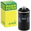 Mann Filter Mann W71945 alyvos filtras Audi VW 2.0L Turbo varikliui 2008-2017