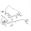 Mercedes Benz A 160 A 170 A 140 Haubenschloss Originalus A1688800160