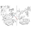 Mercedes Benz Bracket SLK 200 C 200 CLK 200 E 200 S 320 Originalus A2024711341