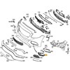 Mercedes Benz C Klase Bumperis A2058854123
