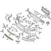 Mercedes Benz CL 55 AMG CL 500 Grilis Originalus A2158850622