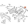 Mercedes Benz CLK 220 CDI 270 CDI Verkleidung Trim Originalus A2098851825