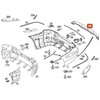 Mercedes Benz CLK 220 CDI 270 CDI Verkleidung Trim Originalus A2098851825