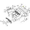 Mercedes Benz CLS 63 Coupe W218 Bekleding Bumper Originalus A2188852425