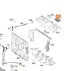 MERCEDES-BENZ E-CLASS A207 kabrioleto oro kanalas originalus A2075050161