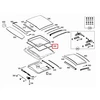 "Mercedes Benz GLA-class 156" stumdomojo stoglangio sandariklis originalus A156783019664