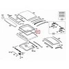 "Mercedes Benz GLA-class 156" stumdomojo stoglangio sandariklis originalus A156783019664