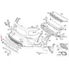 Mercedes Benz GLB 180 Priekinio Bamperio Apatinė Apdailos Juosta Originalus A2478854003