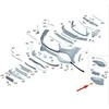 Mercedes-Benz GLE 350 Priekinio Buferio Grotelės Originalus A1678857503