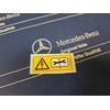 MERCEDES-BENZ Įspėjamoji juostelė Įspėjamasis ženklas ML 350 W164 Originalus A2045840047