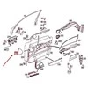 Mercedes Benz Mercedes E klasės kairės priekinės durų panelės dangtelis Originalus A2117270148648J12