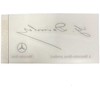 Mercedes Benz "Mercedes" priekinis priekinis stiklas G Daimler Signature Sticker Decal Genuine A0045847338