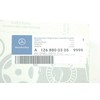 Mercedes Benz Mercedes W126 Coupe gruntuotas vilkimo kablio dangtelis originalus A1268800305 9999