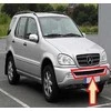 Mercedes Benz Ml 270 Cdi Ml 400 Cdi Priekinio Bamperio Apatines Groteliu Apdailos Detale Originalus A1638851581