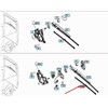 Mercedes Benz Ruitenwisserblad Vito Metris MarcoPolo Originalus A4478203400