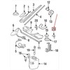MERCEDES-BENZ SL R129 Dešinysis priekinio stiklo purkštukas originalus A12986002477007