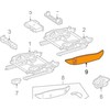 MERCEDES BENZ SLK R171 kairės pusės sėdynės užvalkalas A17191903747E94 NEW GENUINE