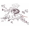 MERCEDES-BENZ VITO W639 rankinio vairo sėdynės reguliatorius GENUINALUS A00091824269B51