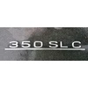 "Mercedes-Benz" W107 galinis bagažinės emblema su logotipu Originali A1078170315