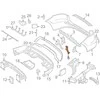 Mercedes Benz Galinio Bamperio Vidinis Laikiklis Desineje ML 250 CDI 4MATIC GLE 250 d 4MATIC Originalus A1668850240