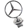 Mercedes-Benz W167 variklio dangčio žvaigždės emblema chromuota originali A2218800086
