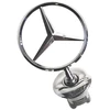 Mercedes-Benz W167 variklio dangčio žvaigždės emblema chromuota originali A2218800086