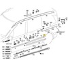 Mercedes-Benz W639 galinio rato arkos apvadas kairysis originalus A63969027629999
