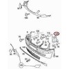 Mercedes-Benz W639 priekinio dešiniojo bamperio laikiklis originalus A6398851914