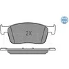 Meyle TOYOTA PEUGEOT OPEL stabdžių trinkelių rinkinys, diskinis stabdys SU001B3530 1673597480 1678168280