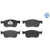Meyle TOYOTA PEUGEOT OPEL stabdžių trinkelių rinkinys, diskinis stabdys SU001B3530 1673597480 1678168280