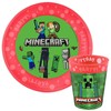 "Minecraft" lėktės ir stiklinės rinkinys
