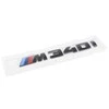 NAUJA OEM BMW 3 serijos G20 M340i blizgaus juodo spalvos bagažinės dangčio emblema 51142472849