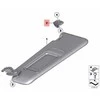 NAUJA OEM BMW 5 6 7 F10 F11 F13 F01 F02 F04 Saulės užuolaidos kabliuko laikiklis 51167227034