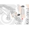 NAUJA OEM BMW E81 E82 E87 E90 Gumos Montavimo Šoko Sugerdinimo Remonto Rinkinys 33522406287