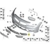 NAUJA OEM BMW E89 Roadster Priekinis Bamperis M Grotelė Dešinė 51118038092