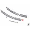NAUJA OEM BMW F07 Gran Turismo Priekinis Bamperis Atviras Grotelės Dešinė 51117200734