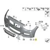 NAUJA OEM BMW F20 F20N F21 F21N Purkštuko dangtelis, paruoštas dažymui, dešinė 51118053830
