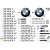 NAUJA OEM BMW F31 F31N Bagažinės Dangčio 335d Emblema Ženklas Logotipas 51147289897