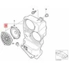 NAUJA OEM BMW X5 E53 Garsiakalbio Dangtelio Tinklelis 65136904241