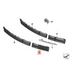 NAUJA OEM Originali BMW 7 Serija F01 F02 Priekinė Iš dalies Uždaryta Grotelė Kairė 51117295267