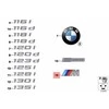 NAUJA OEM Originali BMW E82 Kupė M Performance Ženklelis Logo 51147898226