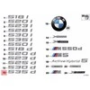 NAUJA OEM Originali BMW F11 F11N Bagažinės Dangčio 535d Emblema Ženklas Logotipas 51147209166