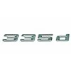 NAUJA OEM Originali BMW F30 F30N Bagažinės Dangčio 335d Emblema Ženklas Logotipas 51147289896